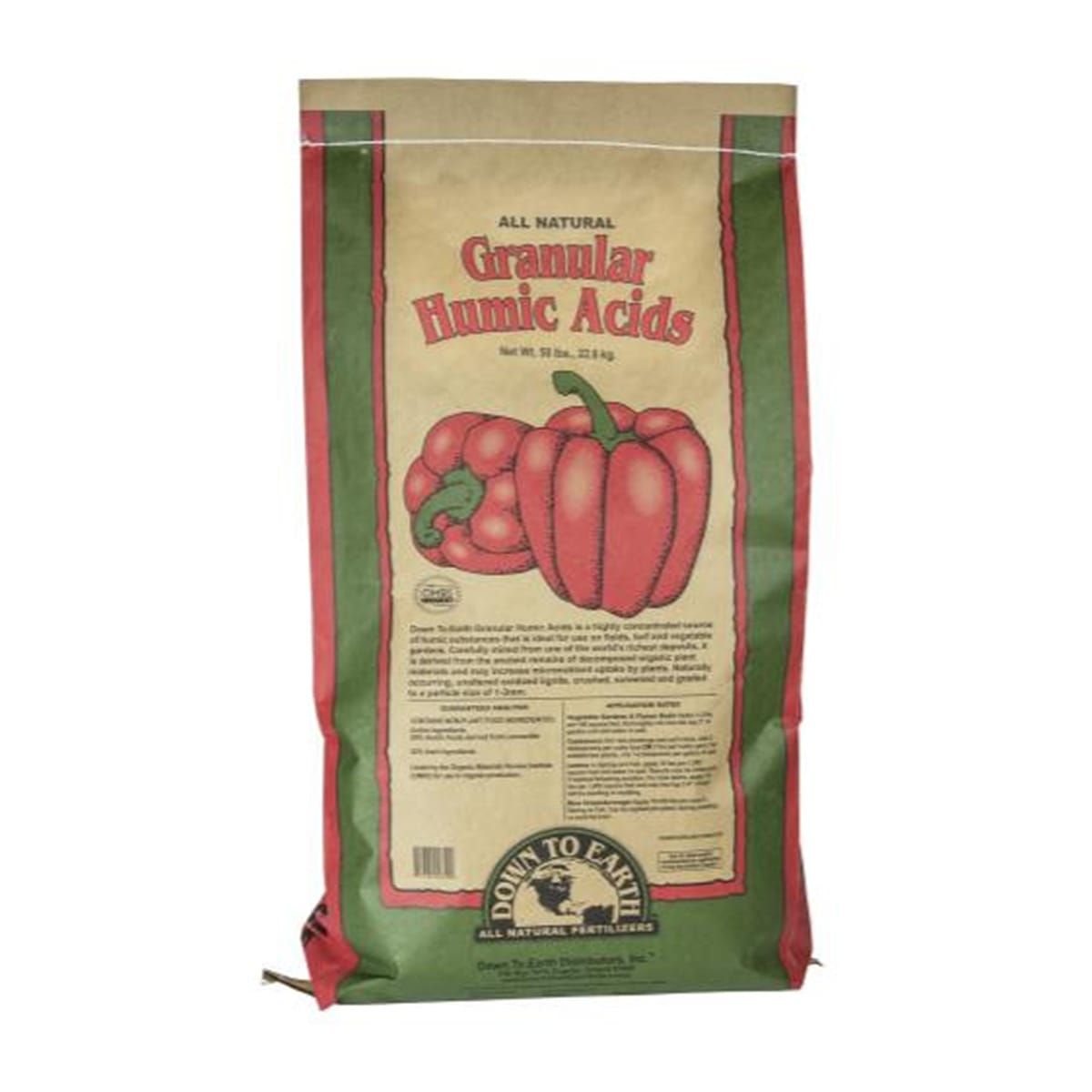Down to Earth Granular Humic Acid 50lb