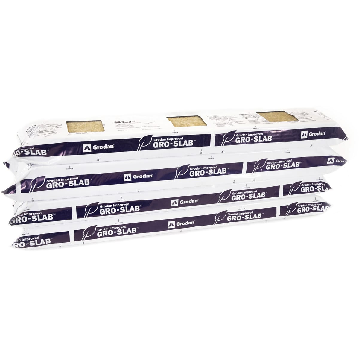 Grodan Gro-Slab with Holes 8in Group