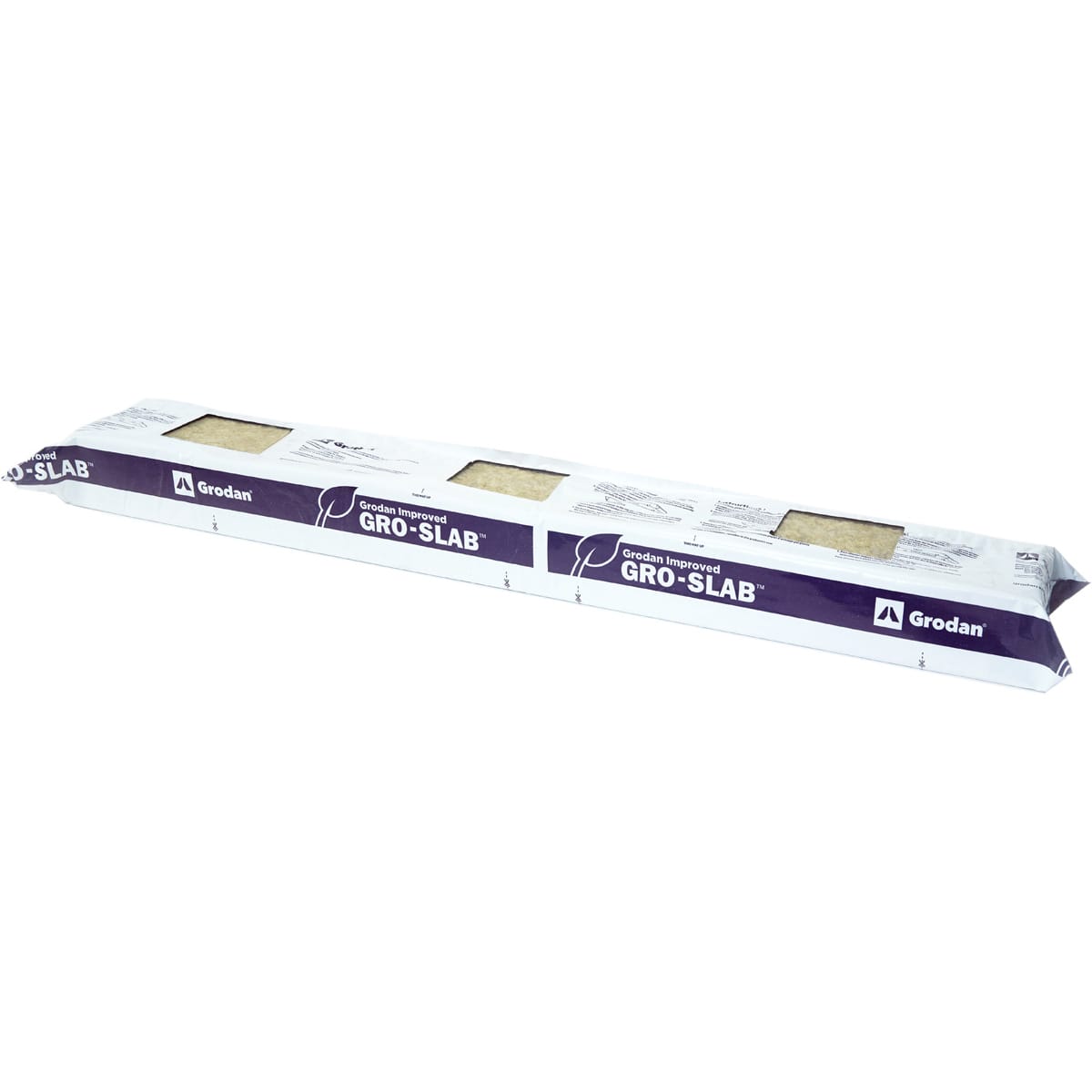 Grodan Gro-Slab with Holes Quarter View