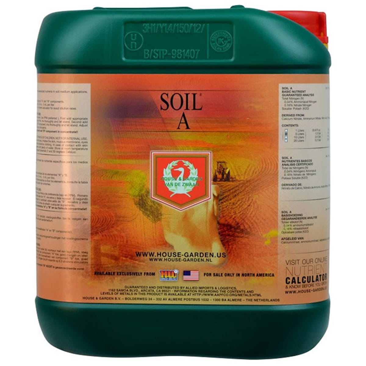 Soil Nutrient A - 5L