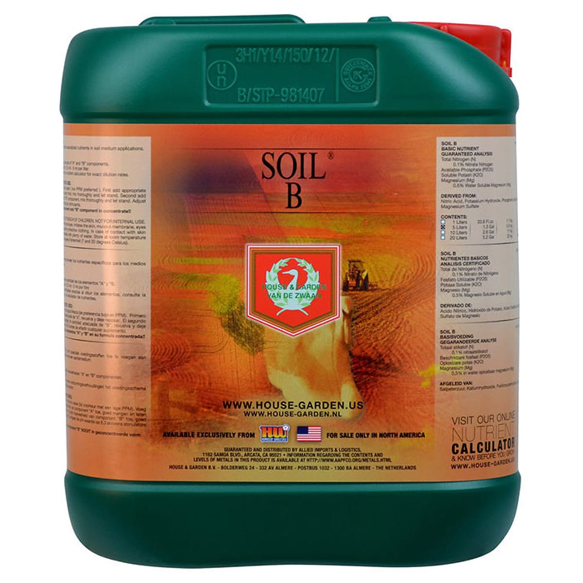 Soil Nutrient A - 20L