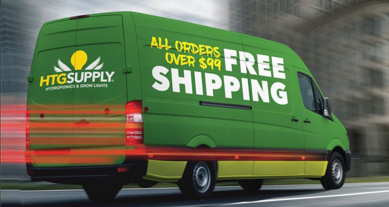 Free shipping on hydroponics supplies over $99