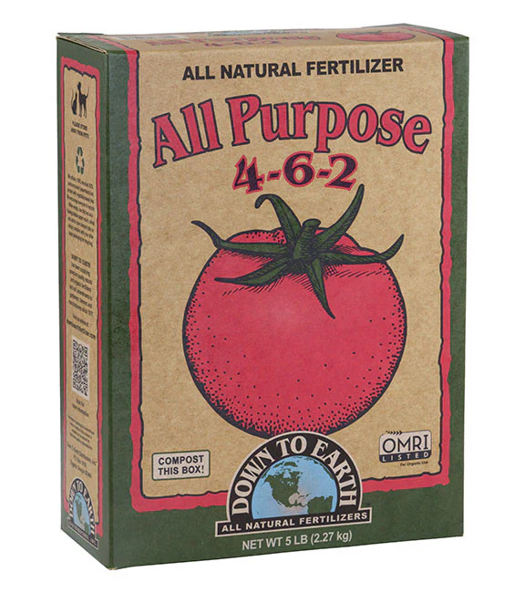 Down to Earth All Purpose Fertilizer 5lb