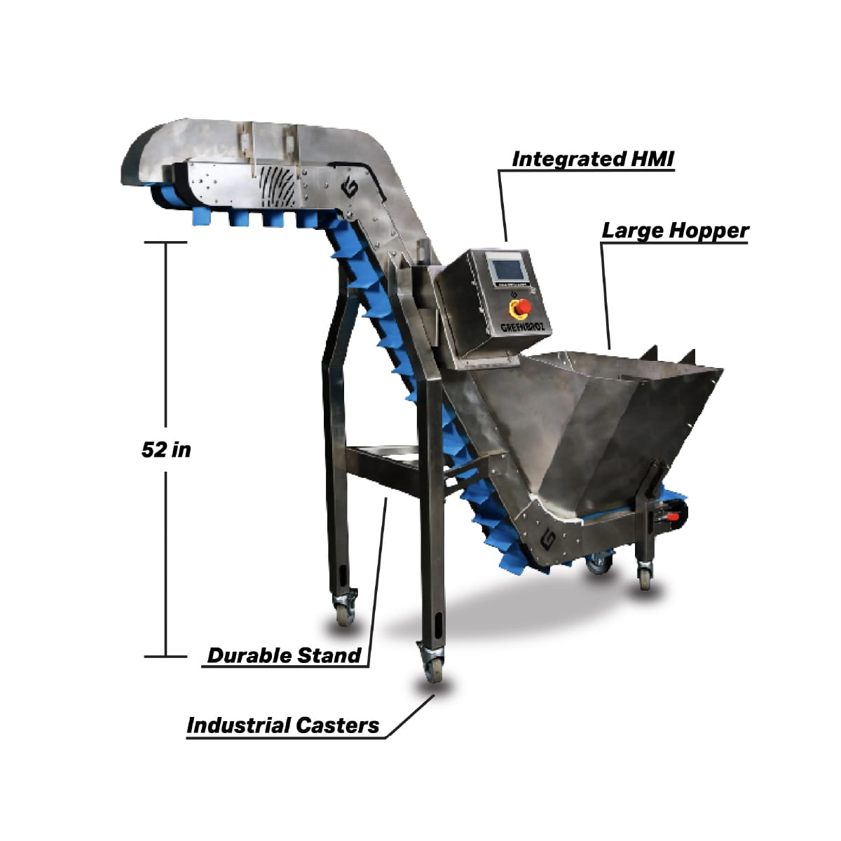 GreenBroz Rise Conveyor System
