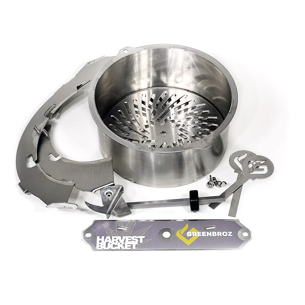 Harvest Bucket Bud Trimmer System