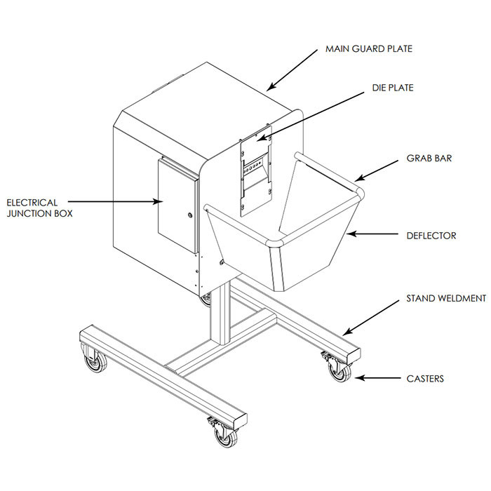 Mobius MBX Bucking Machine Diagram