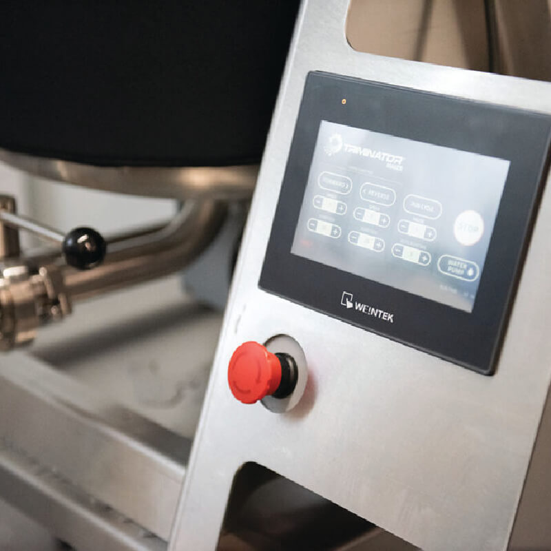 Triminator Maker HMI Washer