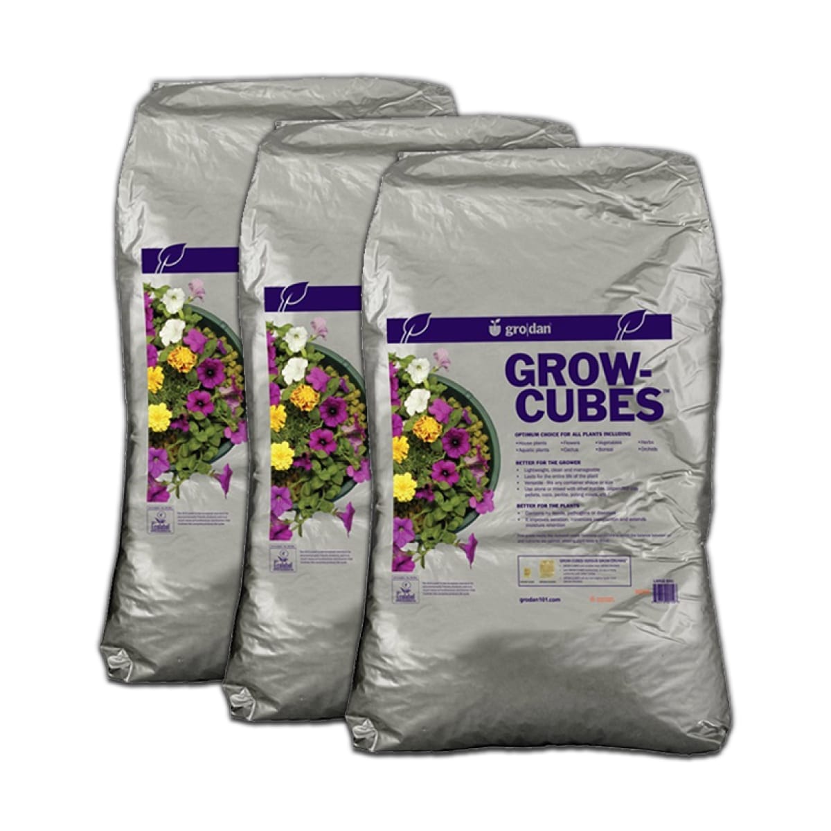 Grodan Grow-Cubes 2cuft Case of 3 Bags