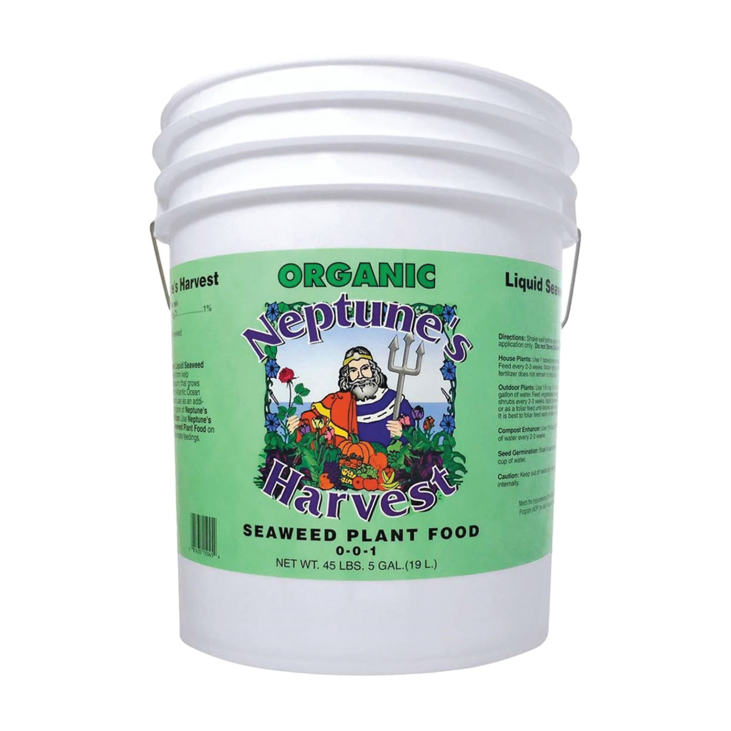 Neptunes Harvest Organic Seaweed Food 5 Gallons