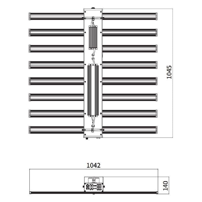 Astrica 780W UV Light LED Grow Light Specs