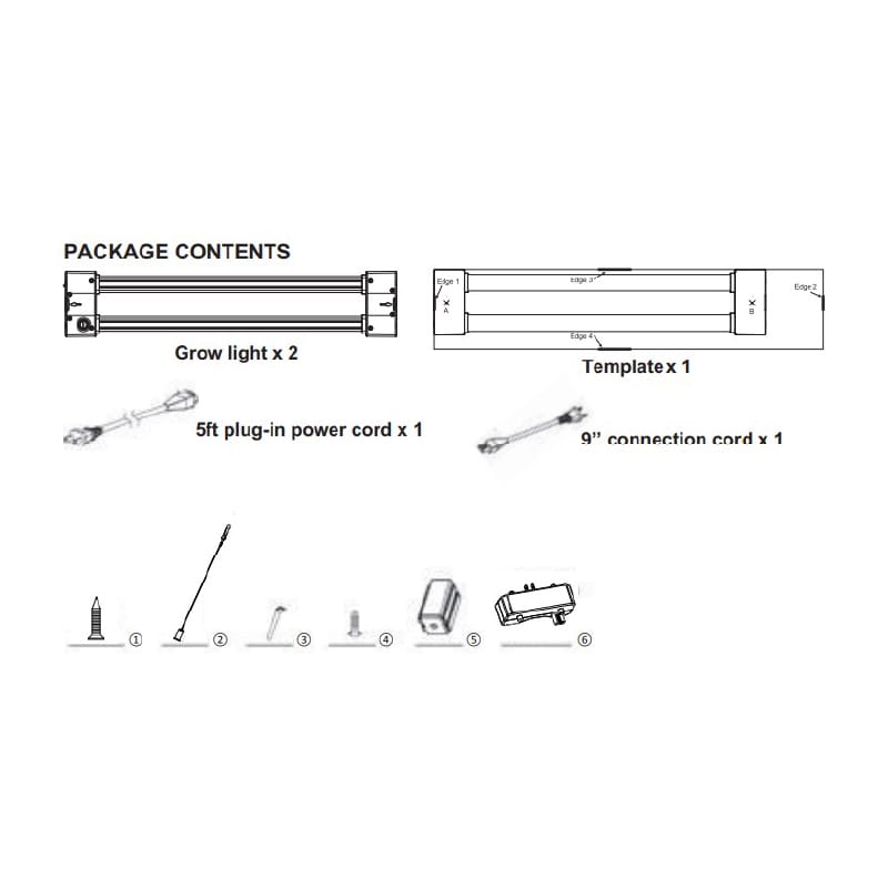 Electrivo Xlink B 20W LED Grow Light Components