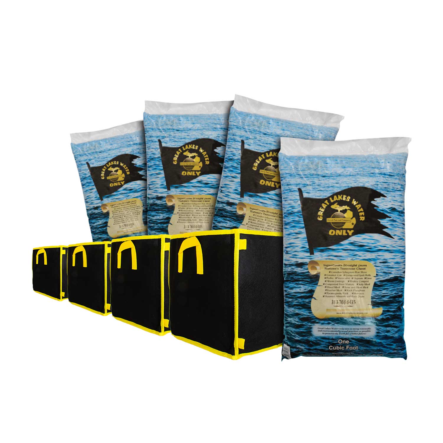 Spring Special: DNC Soil Buy 3 Get 1 + Phat Sacks Bundle