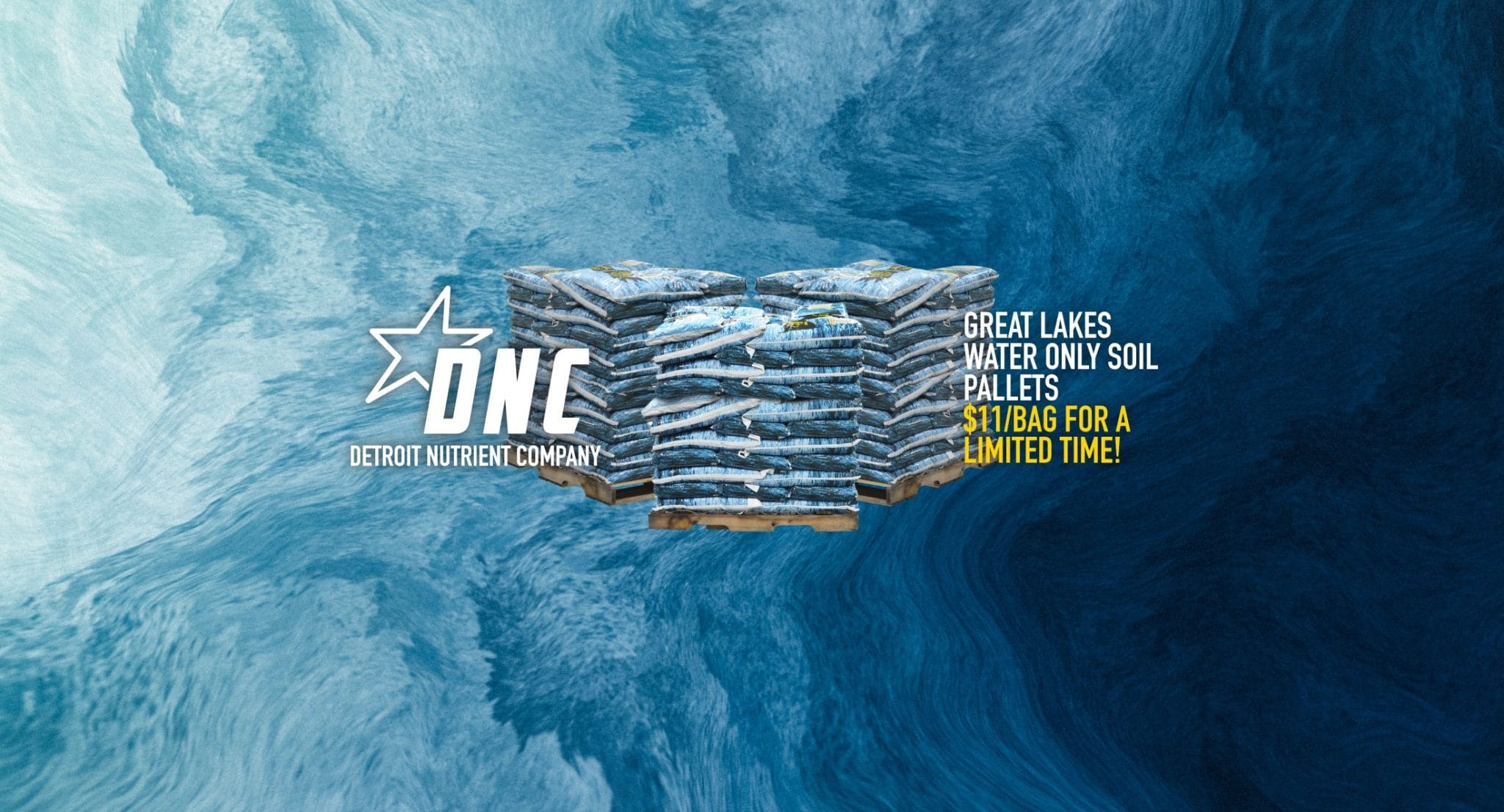 DNC Great Lakes Water Only Pallet Wholesale