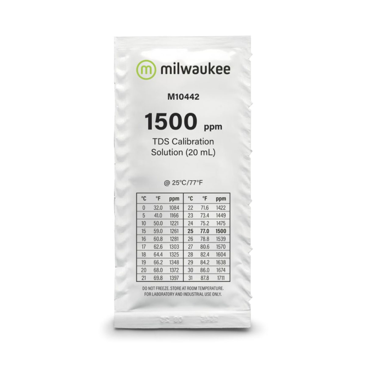 Milwaukee 1500ppm TDS Calibration Solution
