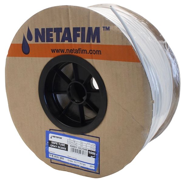 Netafim Super Flex UV Polyethylene Tubing 5 mm - 1000 ft
